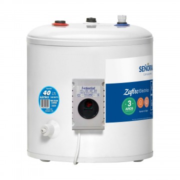 Termotanque Eléctrico SEÑORIAL Blanco 40 LTS TESZ-40