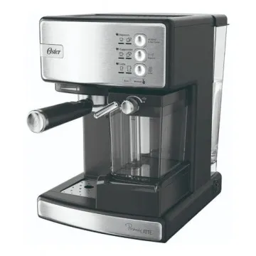 Cafetera Oster Expreso Capuc Late Auto 15Bar Em6603SS Silver